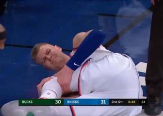 Los Knicks sufren con la grave lesión de Porzingis