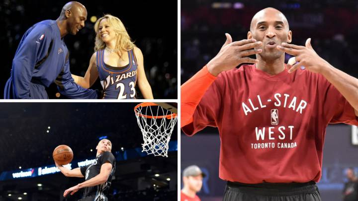 Historia de los NBA All Star: Kobe, Jordan, los mates y triples...