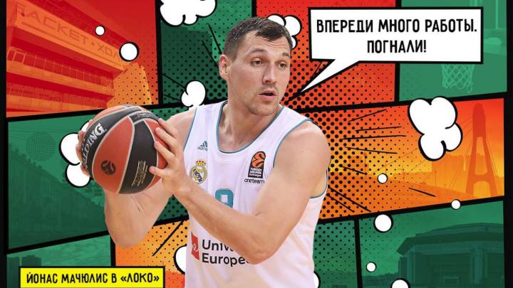 Oficial: Jonas Maciulis jugará en el Lokomotiv Kuban