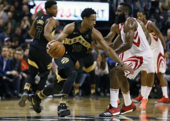 Raptors ponen fin a la racha de los 17 triunfos de los Rockets
