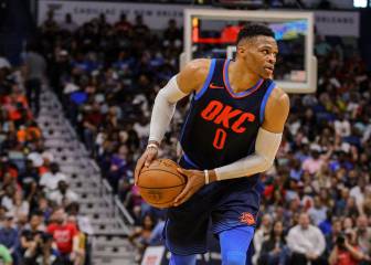 Westbrook, único en la historia: promedia triple-doble... ¡otra vez!