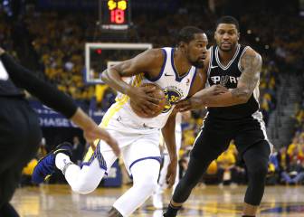 Aquí está el campeón: los Warriors arrasan a los Spurs