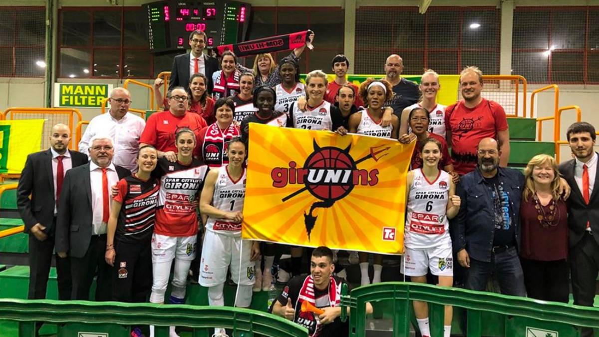 El Uni Girona no falla y se cita en la final con el Avenida