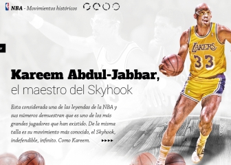 Kareem Abdul-Jabbar, el maestro del Skyhook