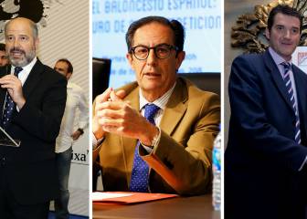 Imbroda, García y Juane, los candidatos a presidir la ACB