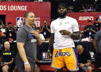 LeBron se divierte con sus Lakers; Sexton brilla en los Cavs