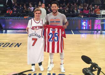 Derrick Rose felicita a su amigo Griezmann por el Mundial