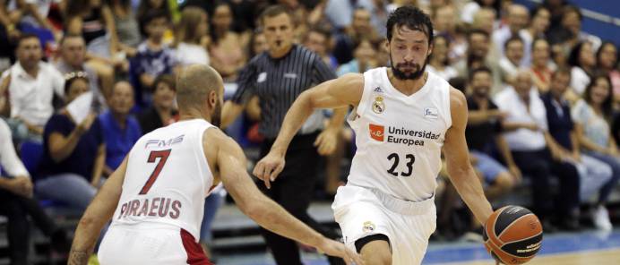 Sergio Llull y Vassilis Spanoulis.