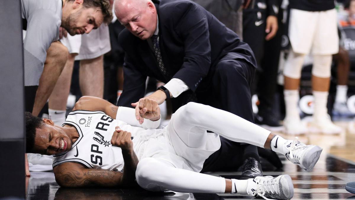 Duro golpe a los Spurs grave lesión de rodilla de Murray
