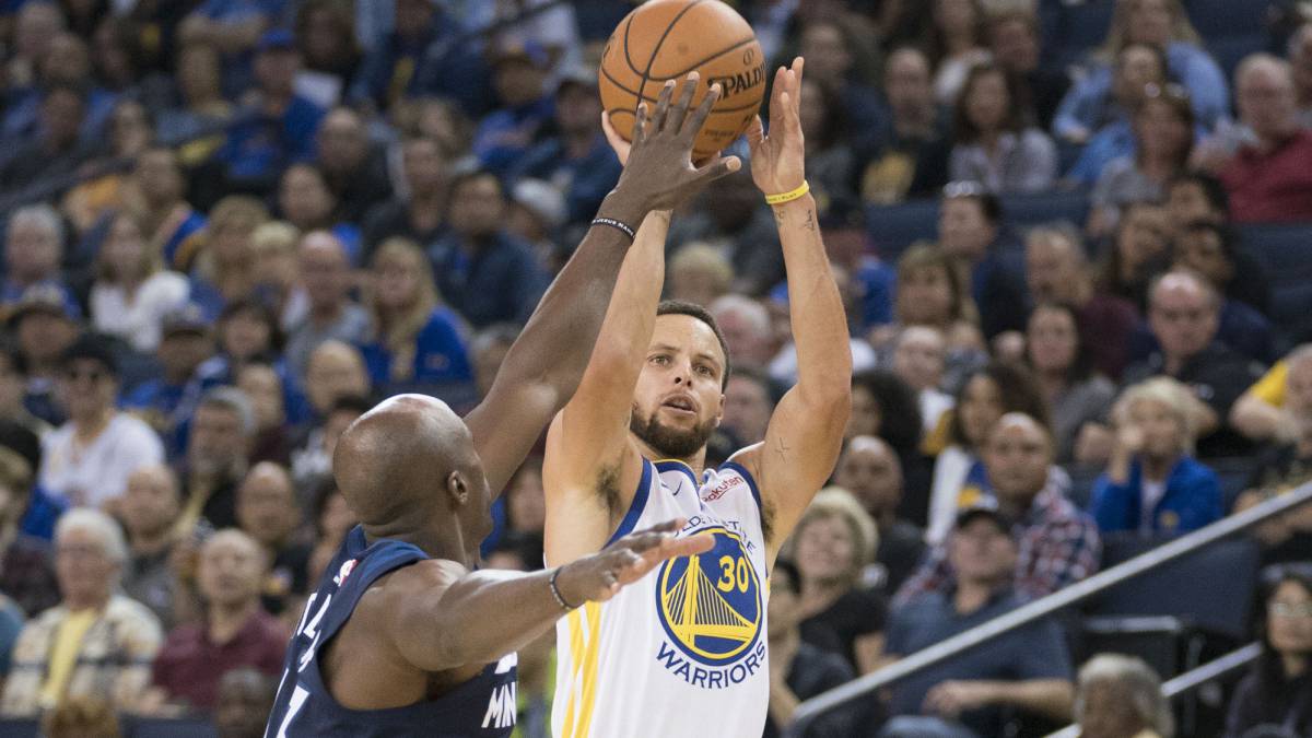 No es broma: el reto que se ha fijado Curry es "ser mejor tirador"
