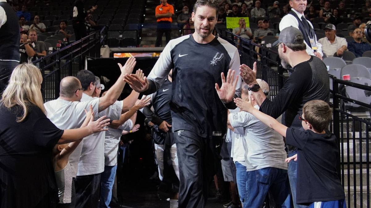 Leyenda Gasol: 18 temporadas y ¡cuarto más veterano de la NBA!