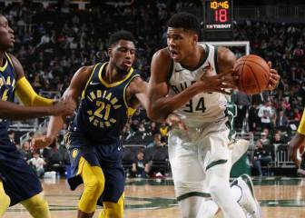 Resúmenes y resultados de la NBA: Giannis, a ritmo de récord