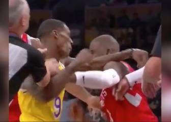 Toda la NBA está hablando de ello: Rondo vs Paul, la pelea que dejó en shock el Staples