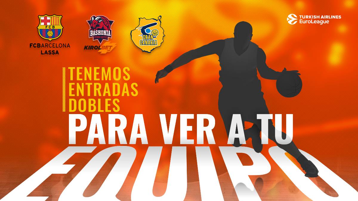 Consigue una entrada doble para ver la Euroliga respondiendo a una simple pregunta