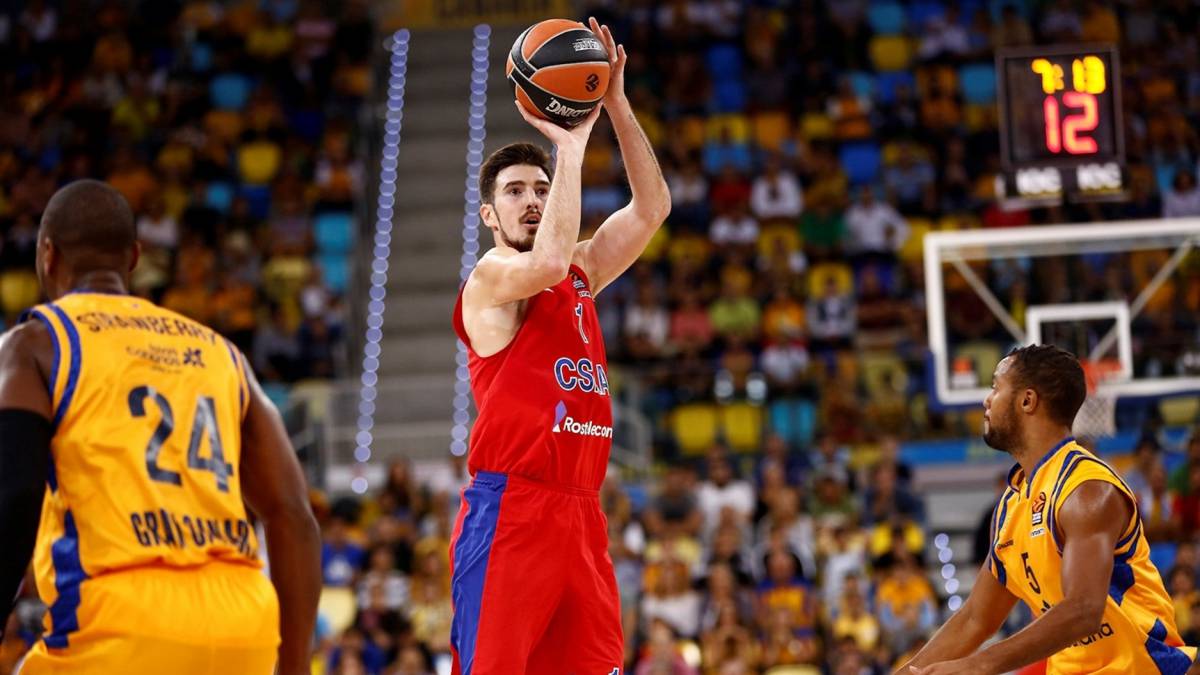 Nando de Colo, MVP de la Euroliga ante la 4ª jornada tras sobresalir ante el Gran Canaria.