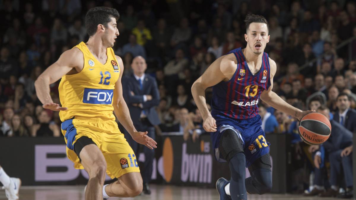 Resumen del Barcelona-Maccabi, Euroliga 2018 (74-58): La defensa del Barça ahoga al Maccabi