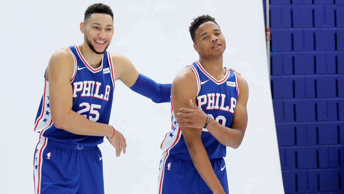El entrenador de los Sixers y el tema tabú: "Simmons y Fultz tienen que mejorar su tiro"