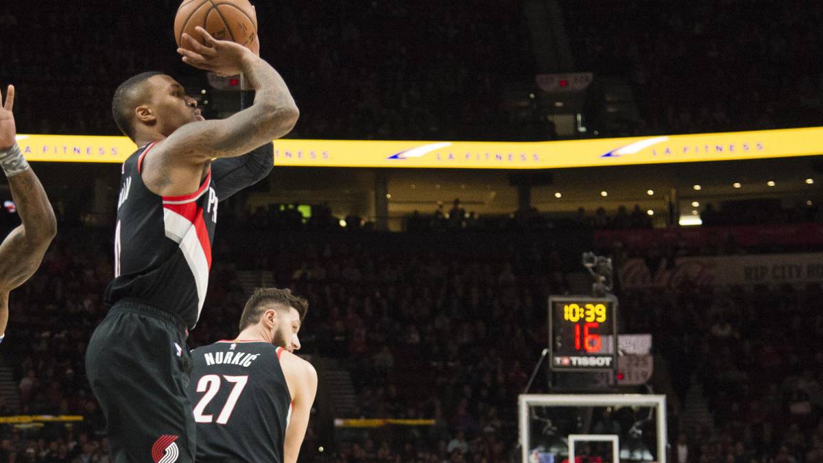 Los Trail Blazers controlan a los Clippers al ritmo de Lillard