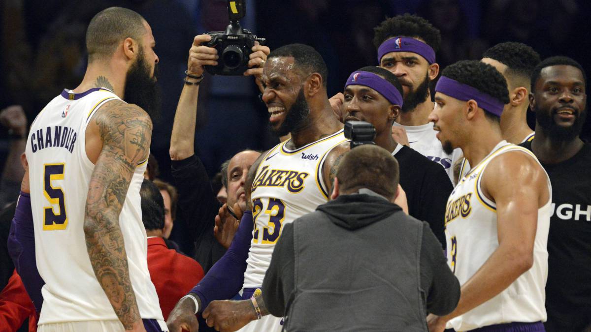 Chandler dudó hasta el último minuto entre Lakers y Warriors