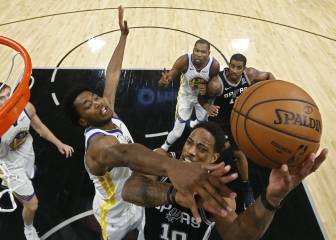Los Spurs también ganan a unos Warriors en caída libre