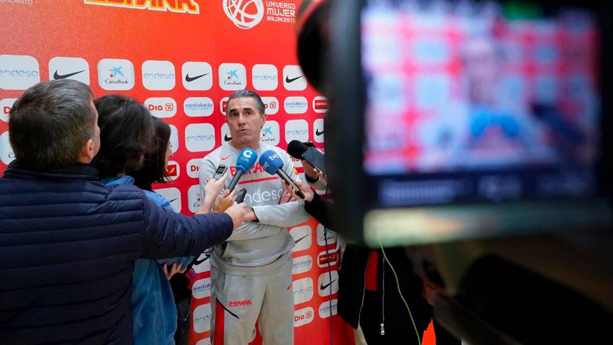 Sergio Scariolo, seleccionador nacional en Guadalajara.