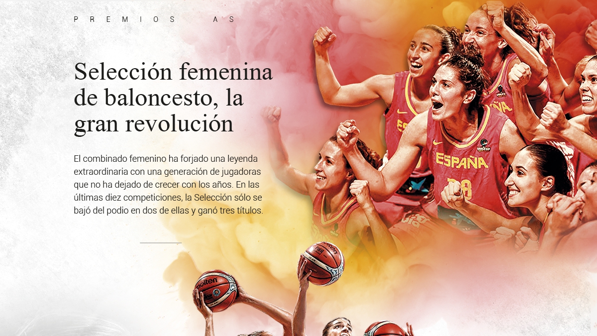 La Selección de baloncesto,\r\nlas chicas de las 13 medallas