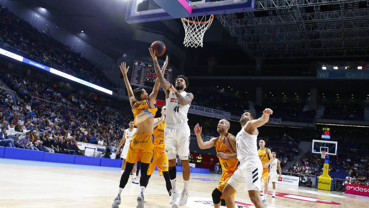 Resumen del Real Madrid-Gran Canaria, Liga Endesa 2018 (87-63): Thompkins destroza al Granca