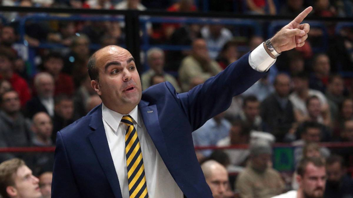 Víctor García, entrenador del Herbalife Gran Canaria.