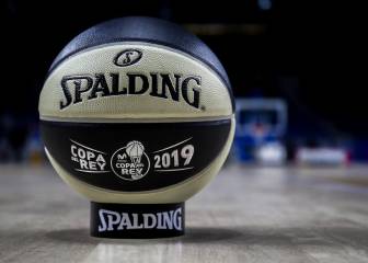 El balón de la Copa del Rey repite diseño blanquinegro para Madrid