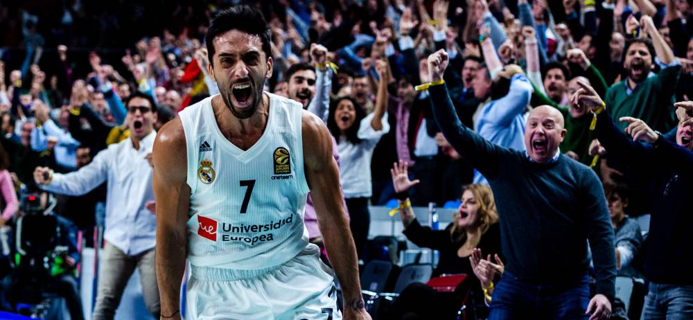 Facundo Campazzo, en éxtasis.