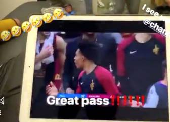 LeBron se mofa en Instagram de sus excompañeros:
