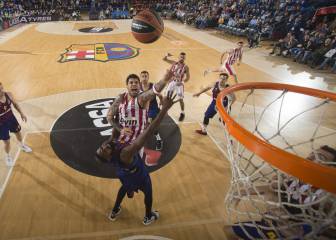 Resumen del Barcelona-Olympiacos, Euroliga 2018 (60-69): Los griegos agraban la crisis culé