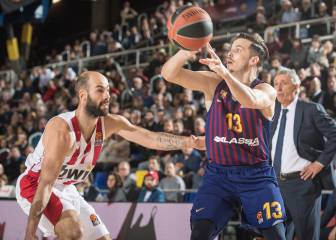 Olympiacos silencia el Palau y desata la crisis del Barça