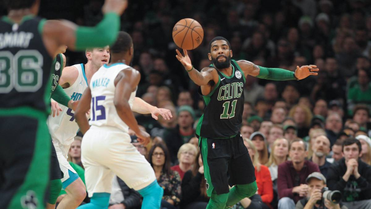Kyrie Irving se lleva el duelo de bases ante Kemba Walker