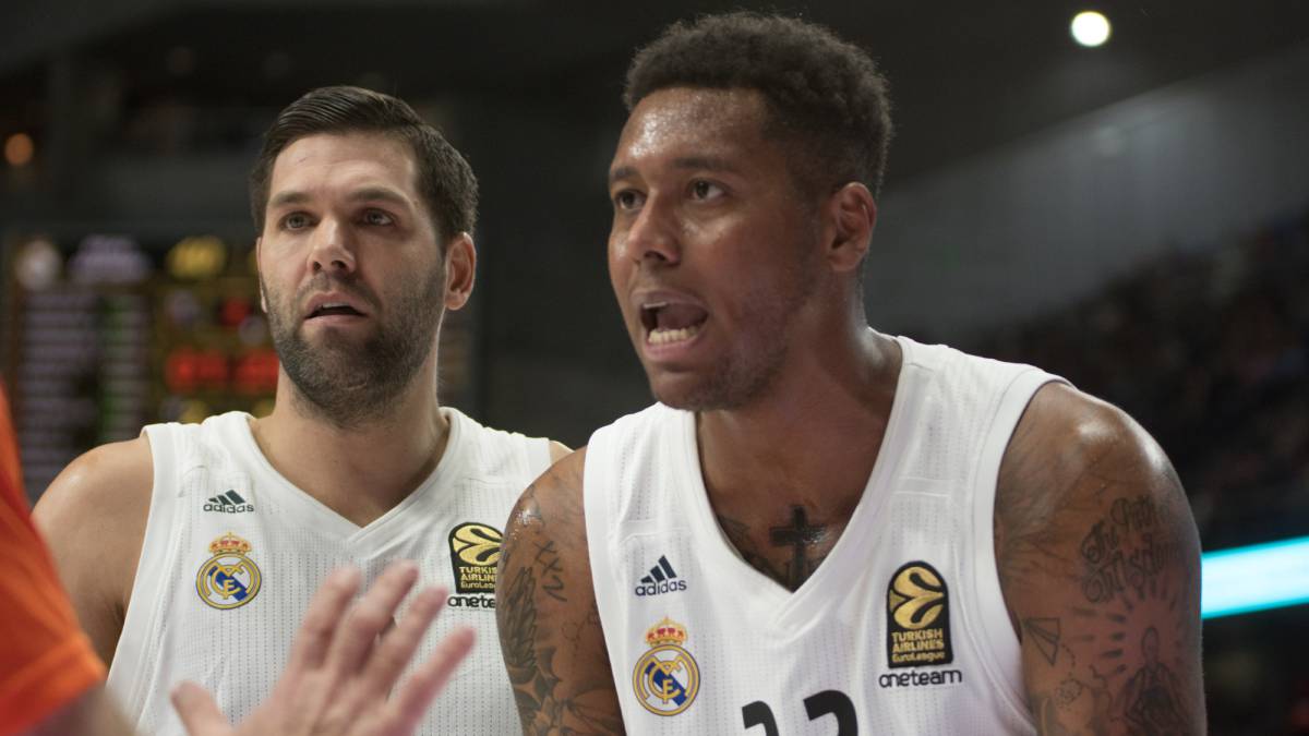 Felipe Reyes y Trey Thompkins