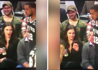 Es viral: la mirada de esta aficionada a una figura de NBA