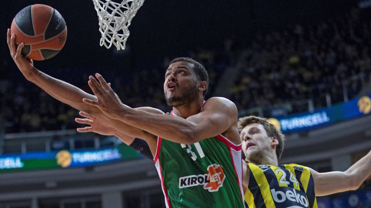 Shavon Shields, durante el partido contra el Fenerbahçe.