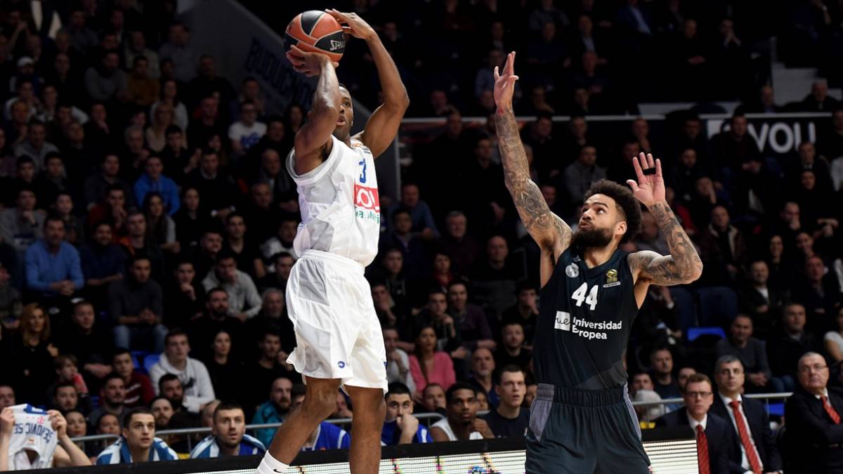 Resumen del Buducnost-Real Madrid, Euroliga 2018/19 (73-60): El 'matagigantes' tumba al Madrid