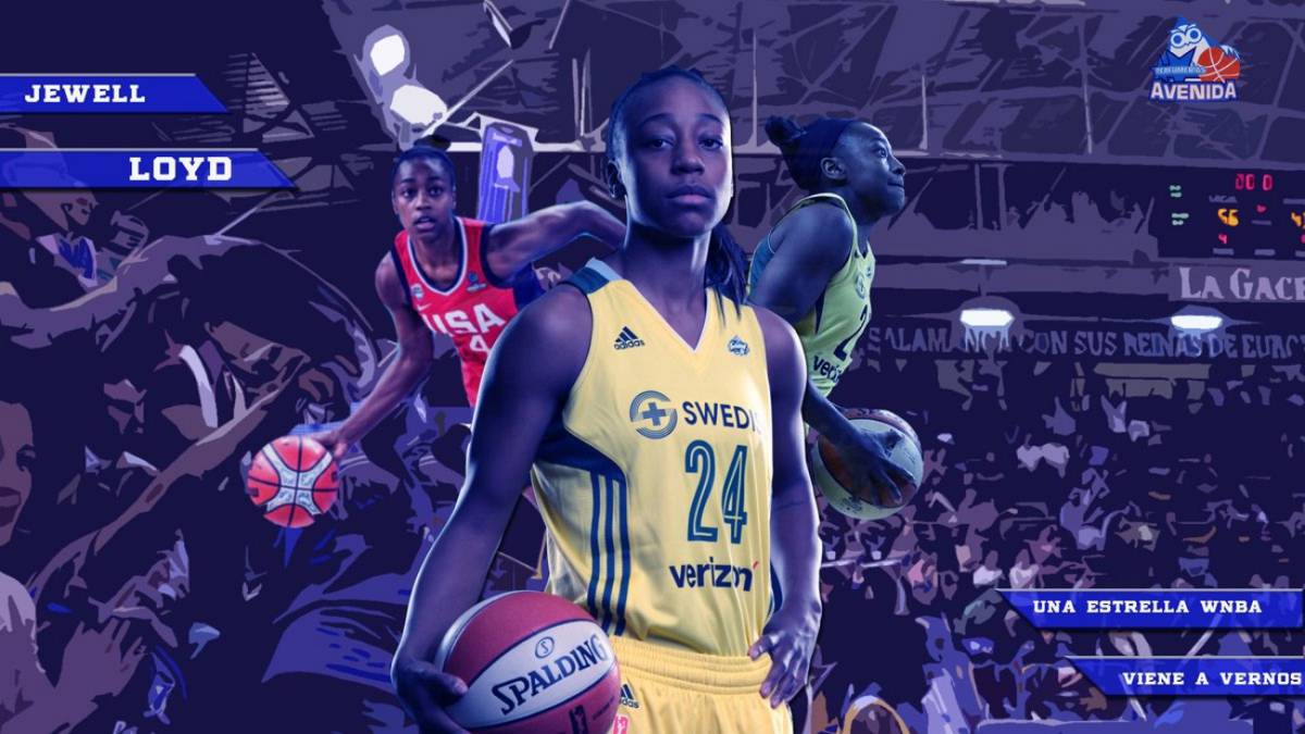 Jewell Loyd, campeona de la WNBA y del mundo, llega a la Liga Dia