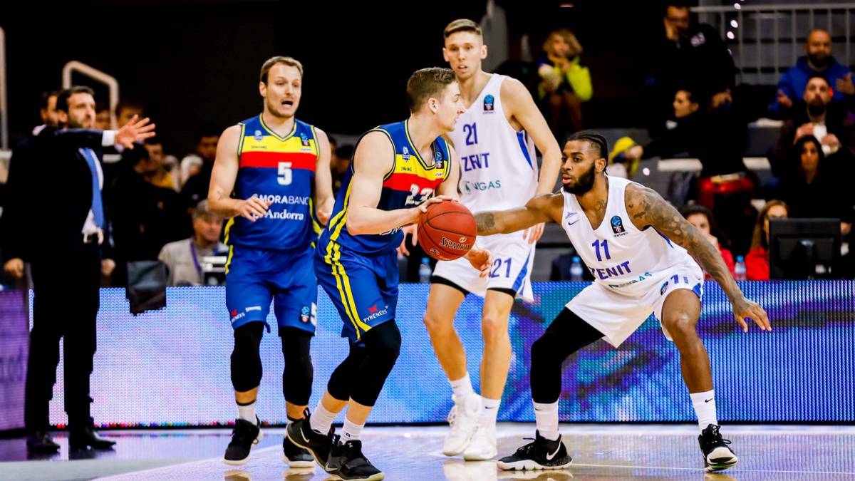El MoraBanc, a cuartos de final de la Eurocup tras vencer al Zenit