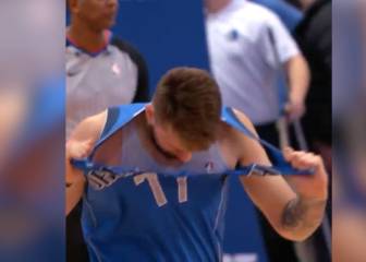 'El increíble Doncic': falla un triple, saca todo su carácter y se raja la camiseta