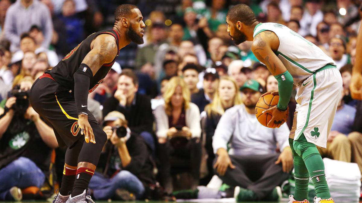 LeBron James y Kyrie Irving