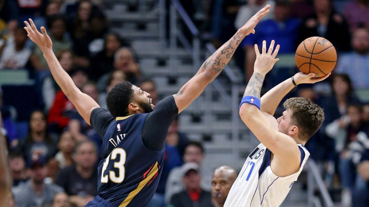 La lesión de Davis abre la puerta del All Star Game a Doncic