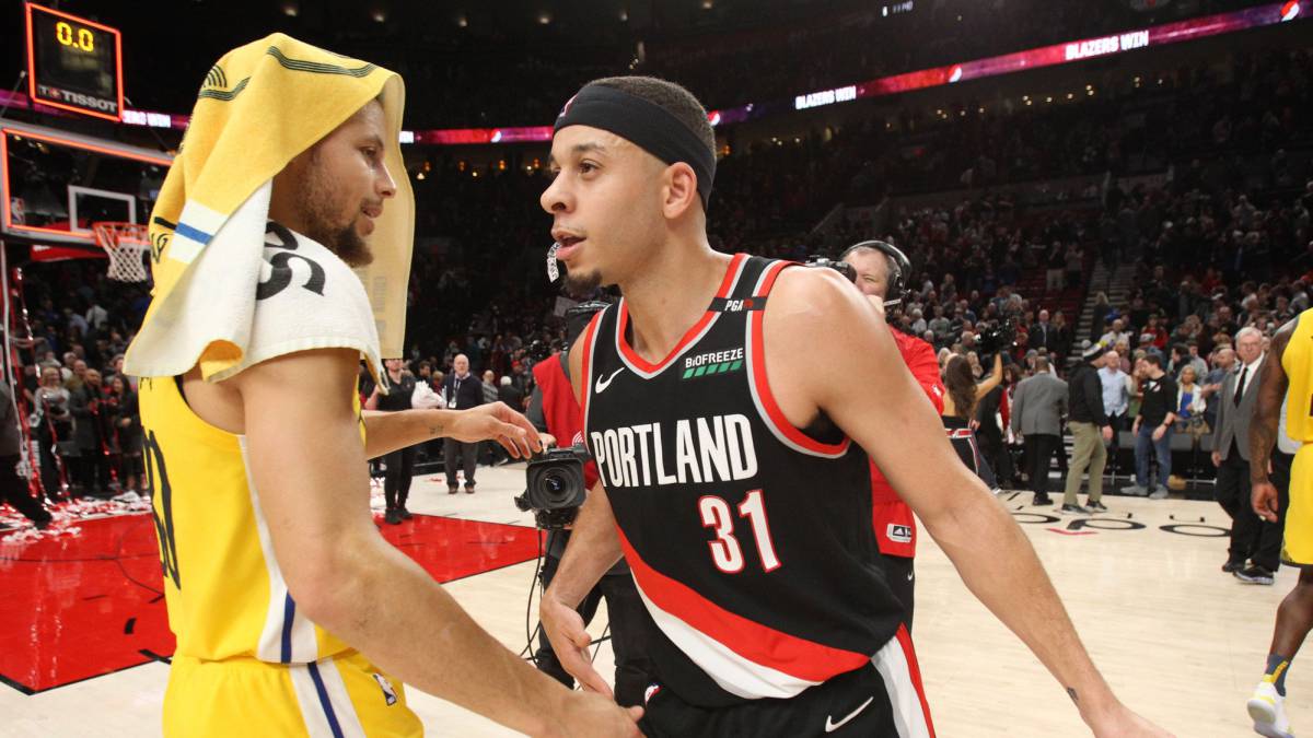 Triples: los Curry vuelven a casa en el concurso de Larry Bird