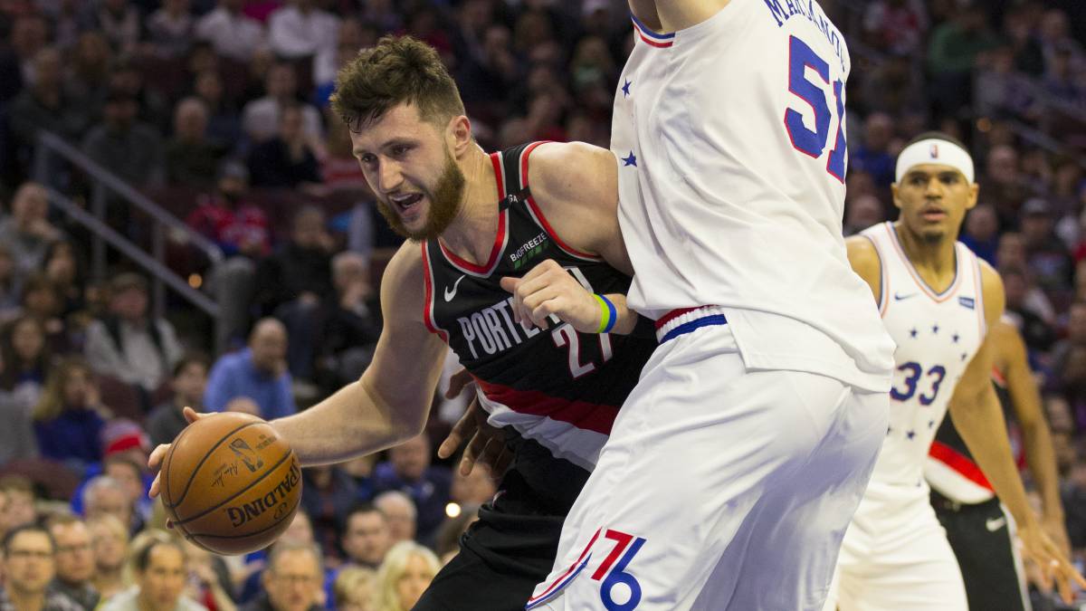 Los Blazers arrollan a unos Sixers que echan de menos a Embiid