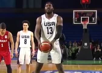 El tiro libre al estilo 'amateur' de un profesional de la NBA