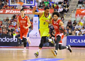 Resumen del UCAM Murcia-Barcelona: Liga Endesa (71-70): El Barça suspende ante el UCAM