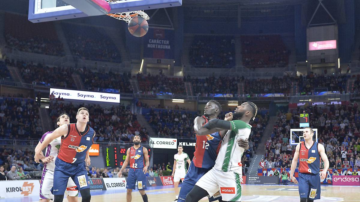 El vendaval ofensivo del Baskonia termina con el Unicaja