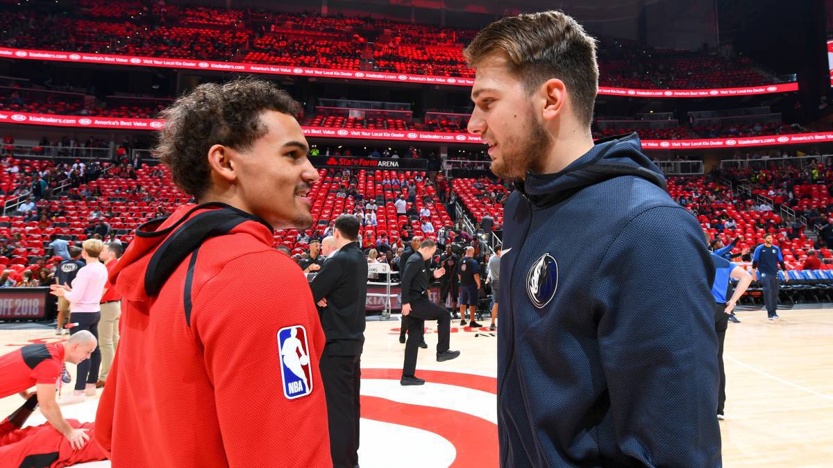 Trae Young, Luka Doncic, NBA, Rookie del Año