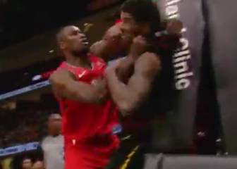 La NBA protagoniza brutal y alocada pelea en pleno partido